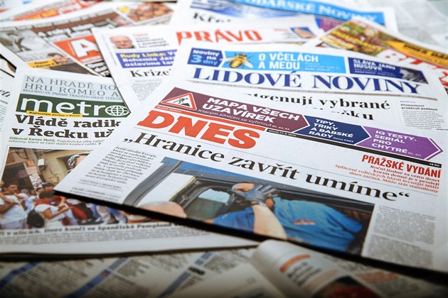 MF DNES zůstává nejčtenějším zpravodajským deníkem v Česku