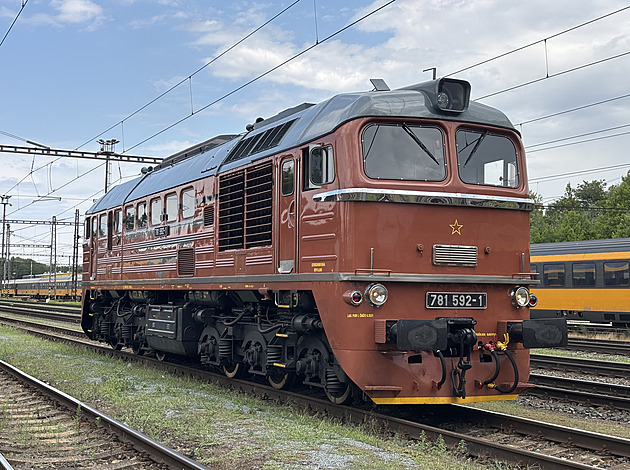 Legendární lokomotiva má houkačku jako z parníku. Slyšte mocný Sergejův hlas