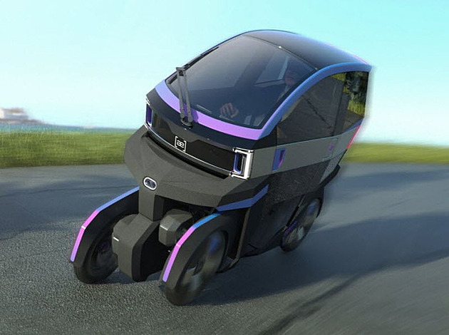 Nezabere místo, v koloně nečeká. Elektrické vejce Aemotion je exot z Francie