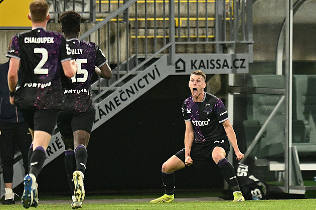 Proč ta křeč? Douděra si užil gól a vyzdvihl Jablonec: Zápas měl evropskou úroveň