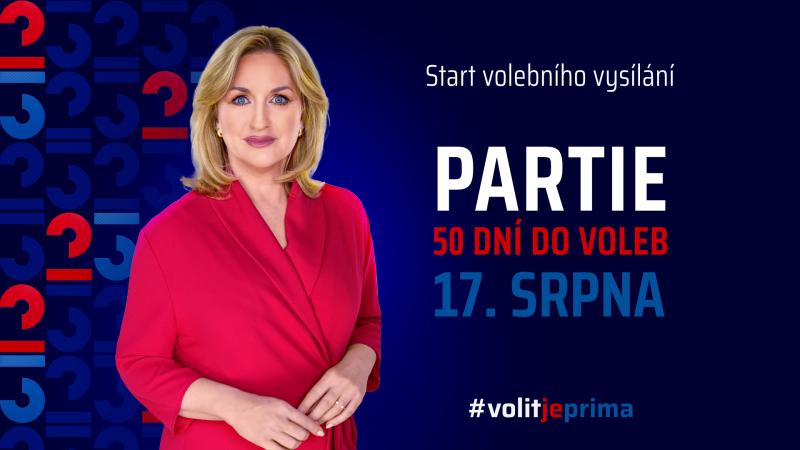 Sledujte speciál Partie 50 DNÍ DO VOLEB: Diskutovat budou Hřib i Macinka