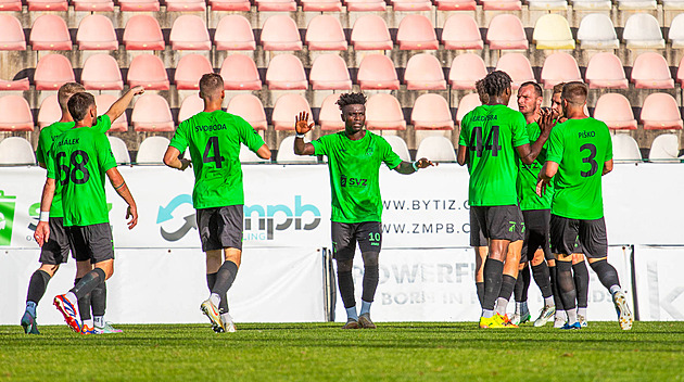 Necid poslal Slavii do vedení, po otočce ale bere tři body Příbram