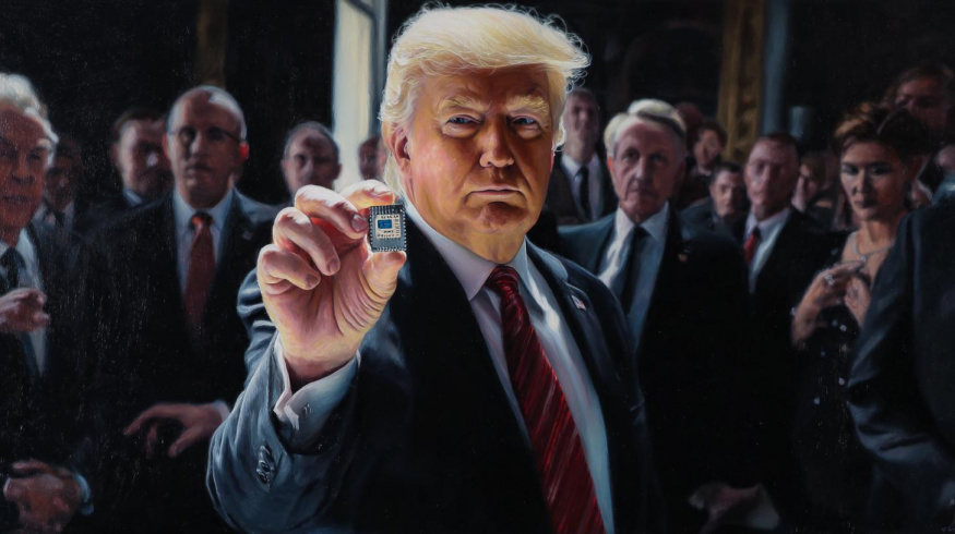 Intel možná čeká záchrana z nejvyšších míst, do hry chce vstoupit Donald Trump