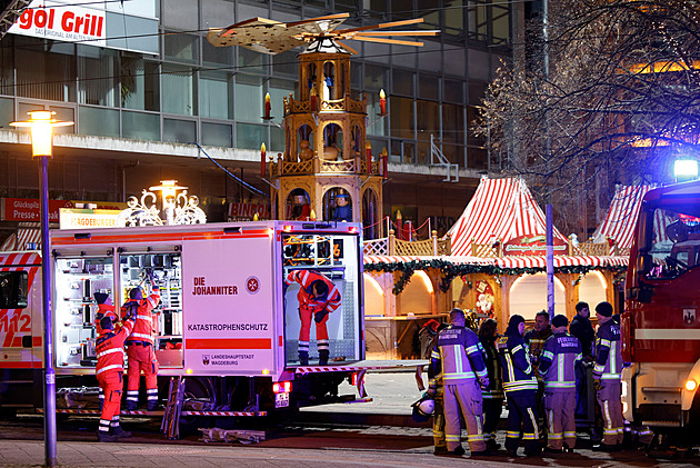 Útok na vánoční trh v Magdeburku: Araba viní z šesti vražd a 338 pokusů o zabití