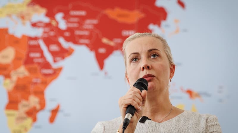 Navalná je nežádoucí. Ukrajinci chystají protest proti manželce ruského opozičníka