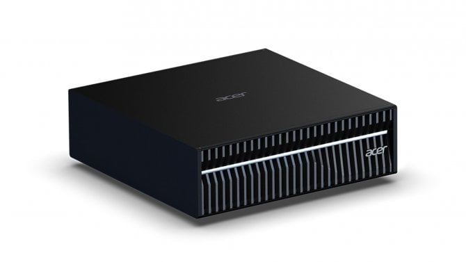 Acer ukázal miniaturní desktop Veriton GN100 s AI výkonem na úrovni superpočítačů.