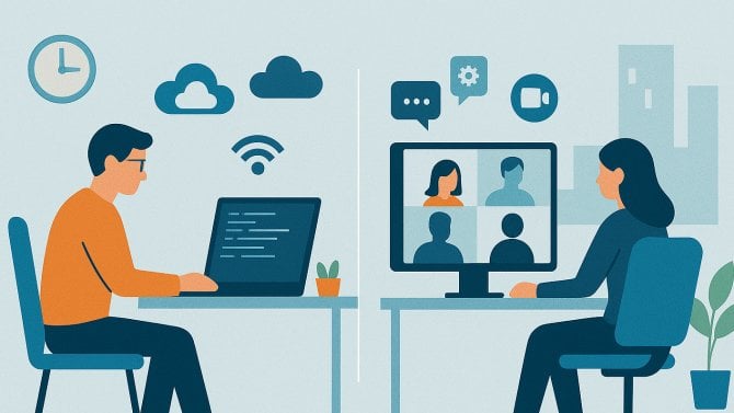 Jak správně na hybridní práci v IT? Přihlaste se na webcast