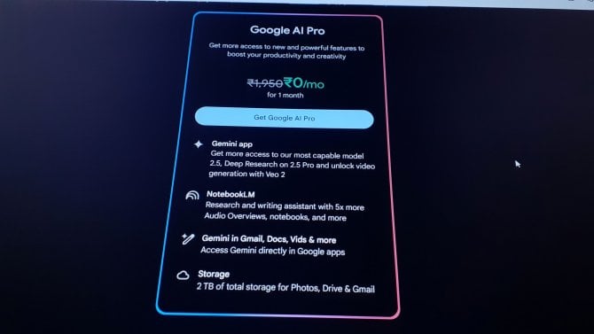Studenti pozor. Google rozdává zdarma roční přístup k umělé inteligenci AI Pro