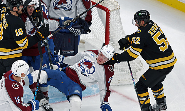 Boston si poradil s Coloradem. Pastrňák asistoval, Nečas poprvé v sezoně bez bodu