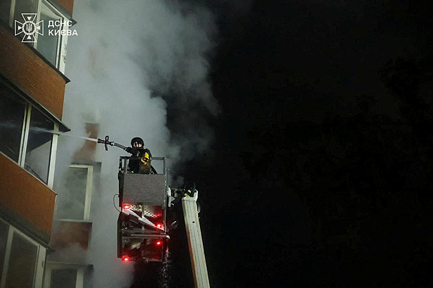 Ruský útok na Kyjev si vyžádal tři oběti. Mezi zraněnými je i sedm dětí
