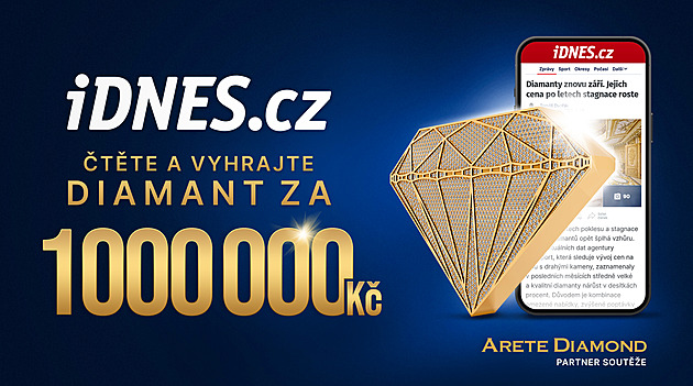 Nejdražší soutěž iDNES.cz zná vítěze, vyhrál milion v diamantech