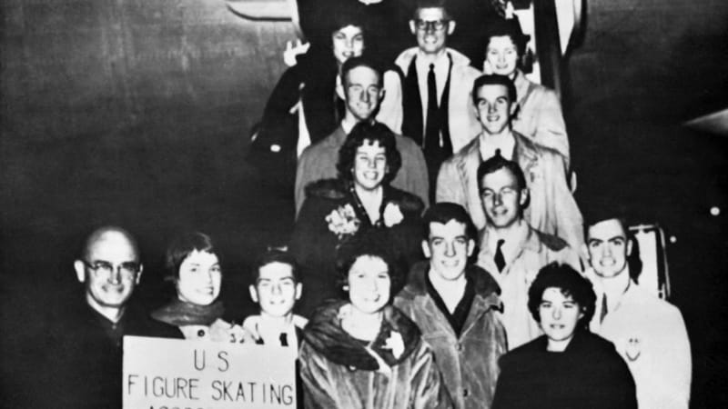 Smrt na cestě do Prahy: Výkvět amerických krasobruslařů zahynul při letecké nehodě před 65 lety 