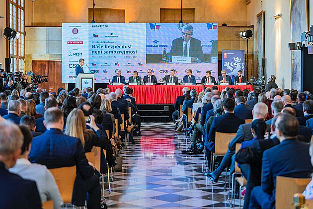 Hanba, fůj! vyslechl si Okamura na konferenci o obraně a bezpečnosti