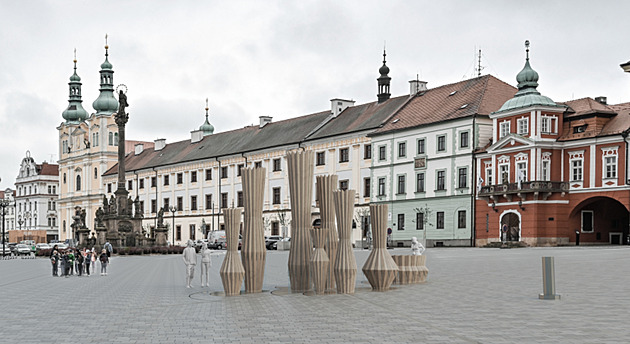 Hradec vyhlásil soutěž na pamětní desku lékaři. Soutěž na kašnu budí odpor