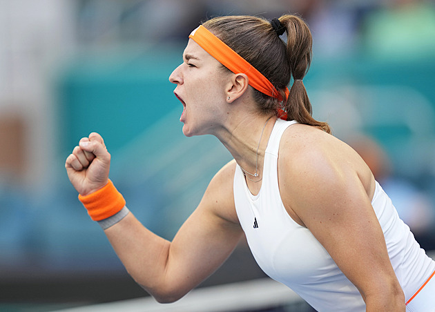 Muchová je v Miami v semifinále, Lehečka zvládl bitvu proti světové sedmičce