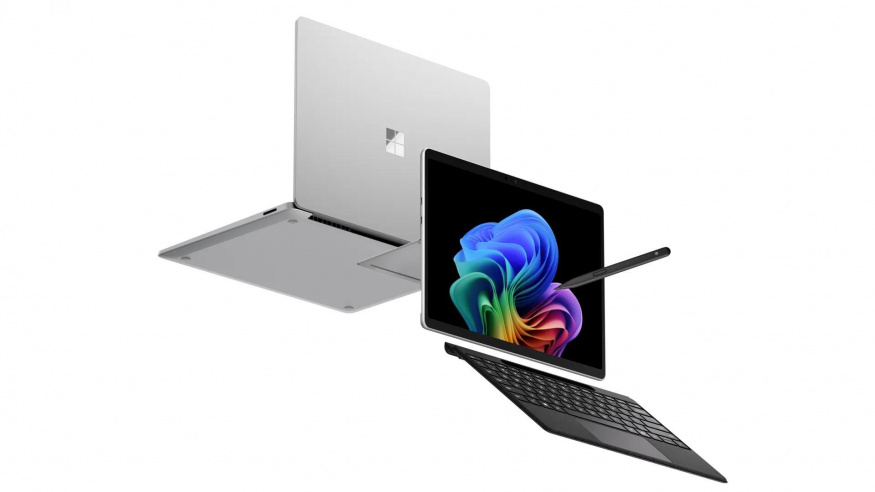 Haptický touchpad, privátní displej a extrémní ceny. Microsoft představil nové firemní Surfacy