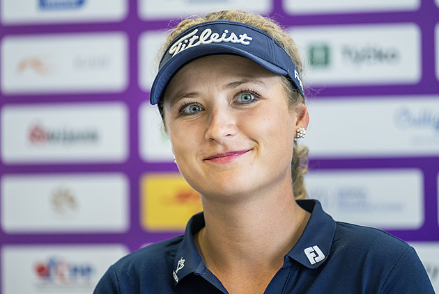 Kousková začala berounský turnaj golfové European Tour na pátém místě