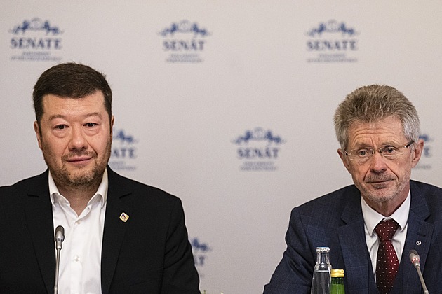 Okamura a Vystrčil dorazili do Turecka. Jede s opozičními názory, říká šéf Sněmovny