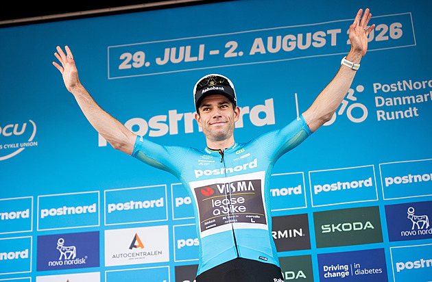 Fotografie rozhodla: Van Aert se dočkal triumfu i ve druhé etapě Kolem Dánska