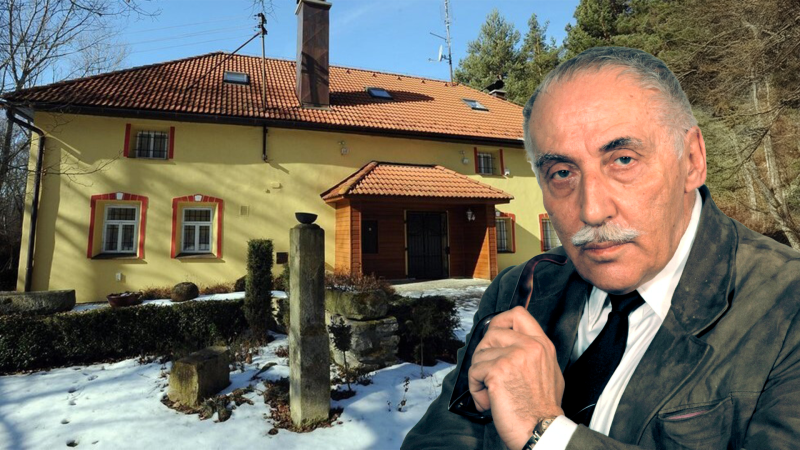Dvojnásobná vražda i ráj pro milenky. Sídlo legendárního Miloše Kopeckého je na prodej