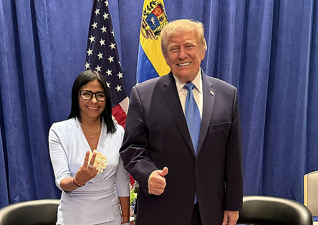 Od Madura k Trumpovi. Vládkyně Venezuely ukázala v OSN novou realitu