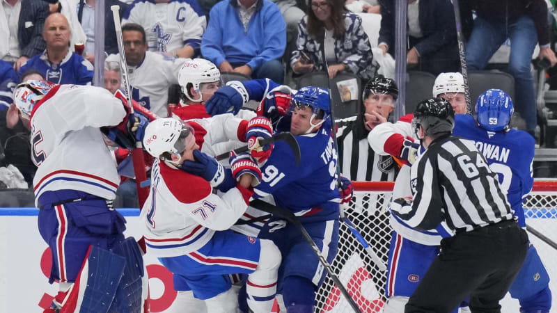 Zajímavosti z prvního dne NHL: Rabiát Dobeš, k slzám dojatá maminka i debut z říše snů