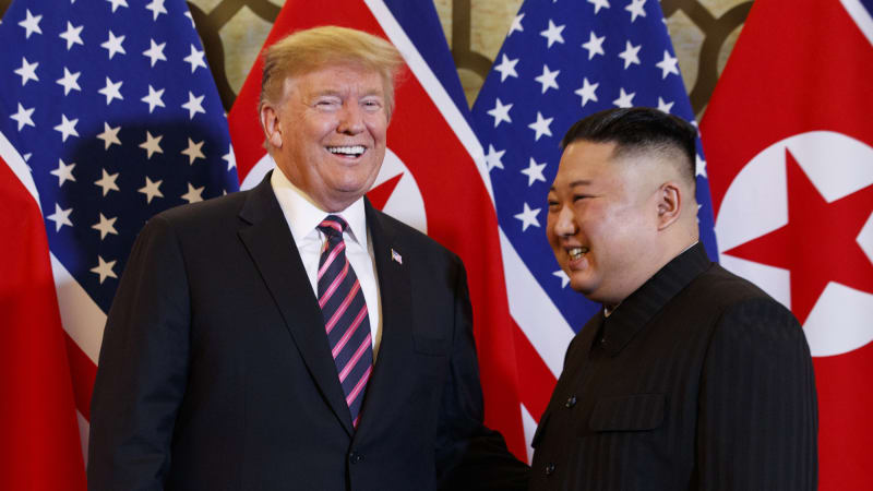 Trump: Severní Korea má docela veliký jaderný arzenál. Kim Čong-un mě má rád a já zase jeho